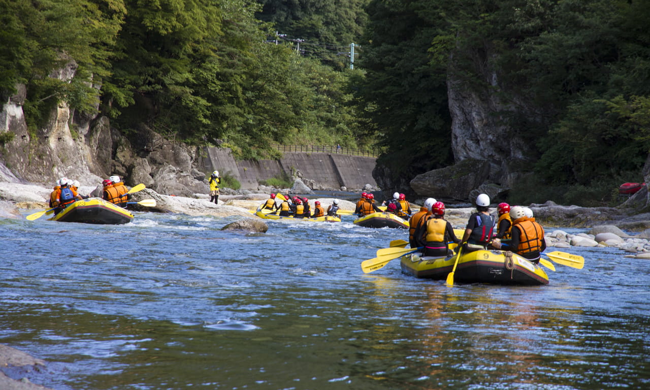 みなかみ ラフティング